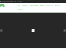 Tablet Screenshot of firstvalleyonline.com